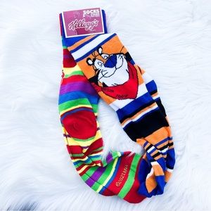 Mens Kelloggs Tony The Tiger & Froot Loops Socks 6-10